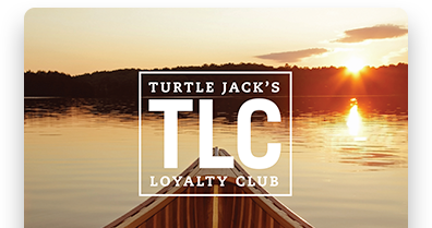 Turtle Jack's TLC Loyalty Club Card